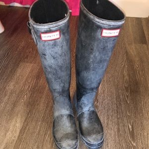 Hunter rain boots
